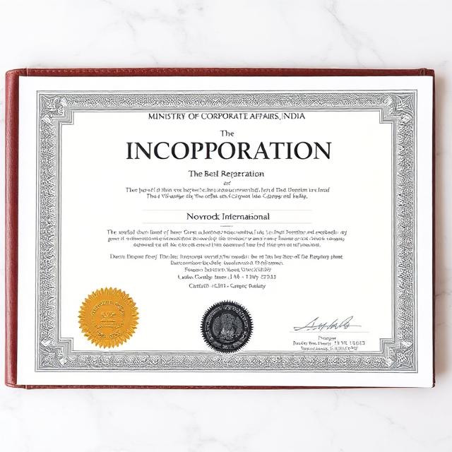 Certificate of Incorporation
